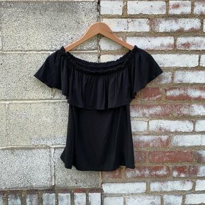 A&F Shoulderless Top